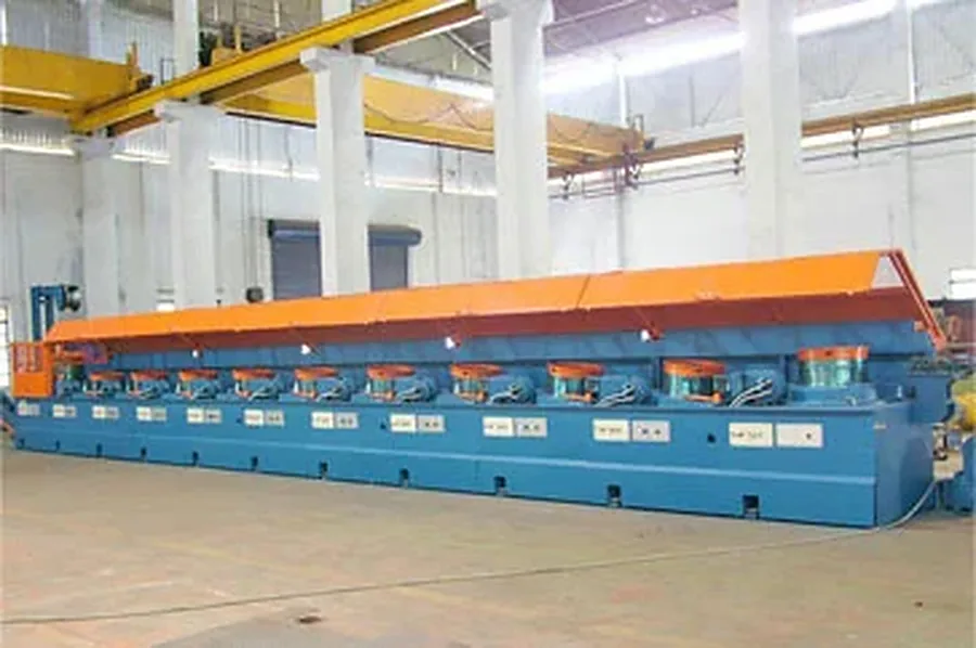 Long drawing line ready for dispatch
