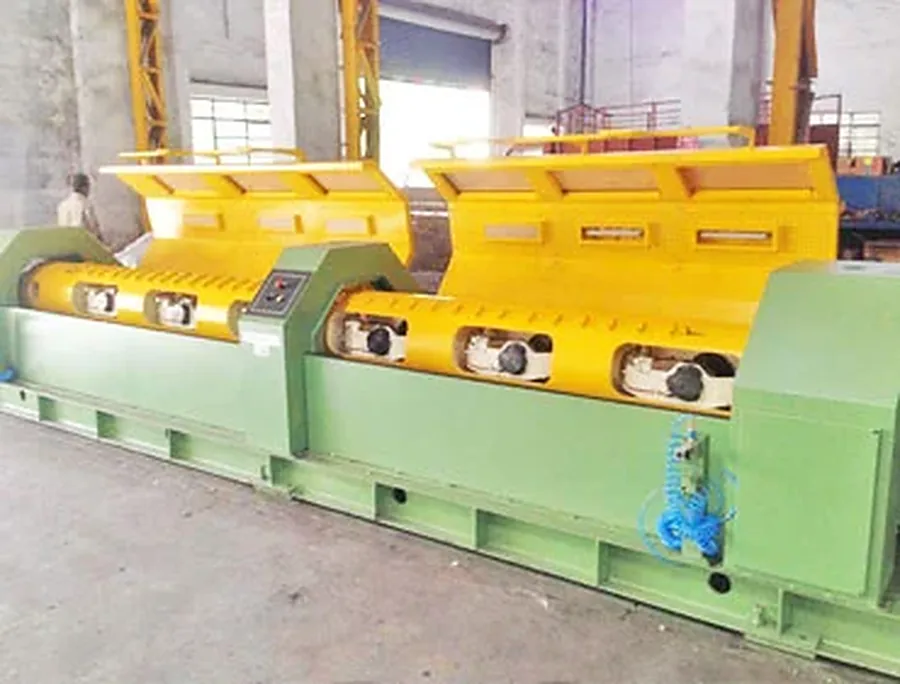 Drawing machine with hoods
