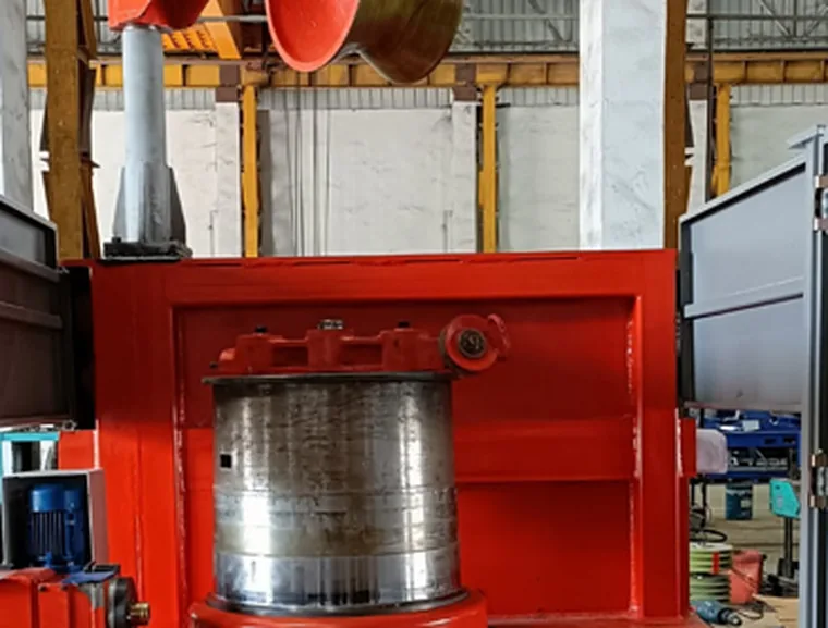 Overhead take-off block